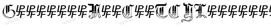 GaramondNo4CyrTCYLig字体转换