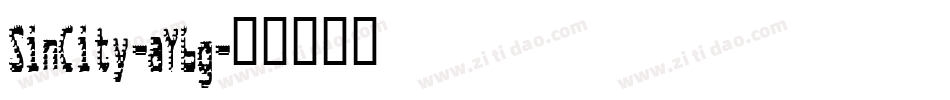 SinCity-aY6g字体转换