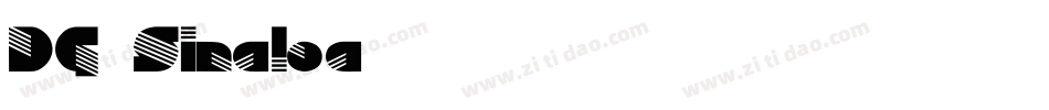 DG_Sinaloa字体转换