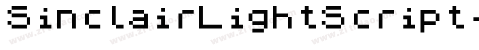 SinclairLightScript字体转换