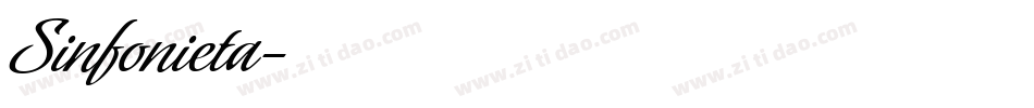 Sinfonieta字体转换