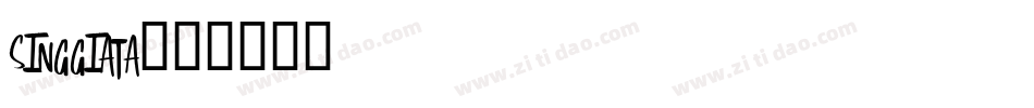 Singgiata字体转换