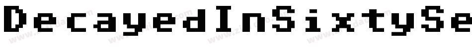 DecayedInSixtySeconds-xw9j字体转换