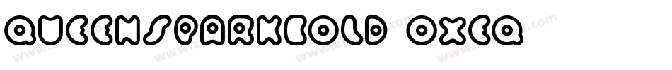 QueensParkBold-oxEq字体转换