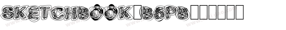 SketchBook-B5pB字体转换