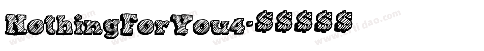NothingForYou4字体转换
