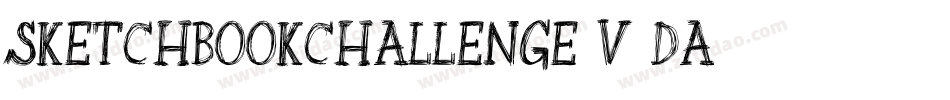SketchbookChallenge-v2dA字体转换 SketchbookChallenge-v2dA字体转换