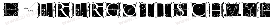 Duerergotisch-6YPA字体转换