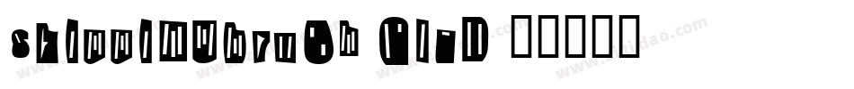Skippingbrush-GlzD字体转换