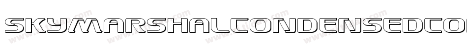 SkyMarshalCondensedCondensed-Peqd字体转换