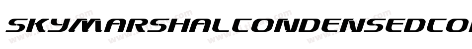 SkyMarshalCondensedCondensed-Peqd字体转换