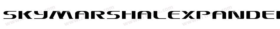 SkyMarshalExpandedItalicExpandedItalic-gKl4字体转换 SkyMarshalExpandedItalicExpandedItalic-gKl4字体转换