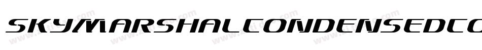 SkyMarshalCondensedCondensed-Peqd字体转换