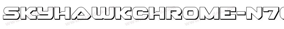 SkyhawkChrome-n7GO字体转换
