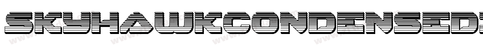 SkyhawkCondensedItalic-BMPw字体转换