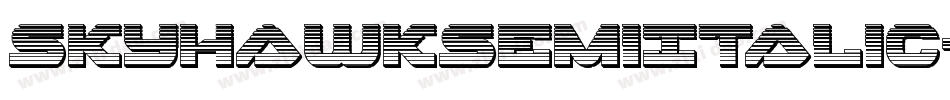 SkyhawkSemiItalic-gY4E字体转换