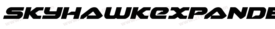 SkyhawkExpandedItalic-YpL2字体转换