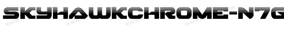 SkyhawkChrome-n7GO字体转换