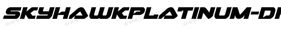 SkyhawkPlatinum-dRGZ字体转换