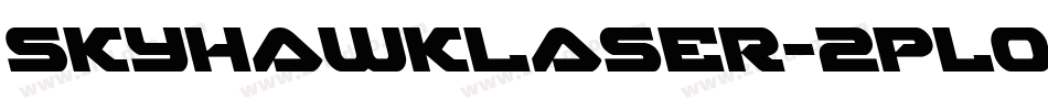 SkyhawkLaser-2plo字体转换