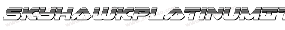 SkyhawkPlatinumItalic-P047字体转换