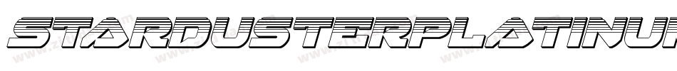 StardusterPlatinumItalic-VaKZ字体转换