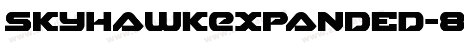 SkyhawkExpanded-8GYn字体转换