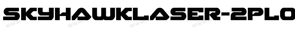 SkyhawkLaser-2plo字体转换