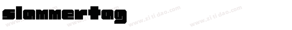 slammertag字体转换