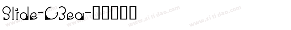 Slide-G3ea字体转换