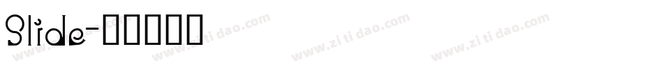 Slide字体转换