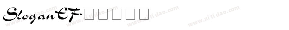 SloganEF字体转换