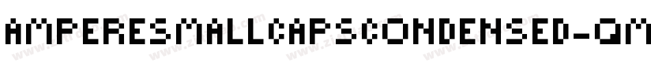 AmpereSmallcapsCondensed-qMPl字体转换