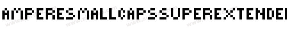 AmpereSmallcapsSuperextended-yPW2字体转换
