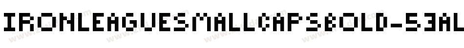 IronLeagueSmallcapsBold-53aL字体转换