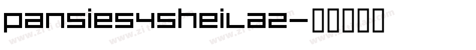 pansies4sheila2字体转换
