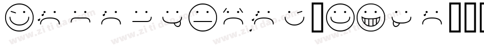 SmileyFont-B0xl字体转换