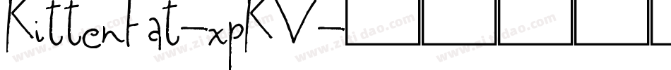 KittenFat-xpKV字体转换