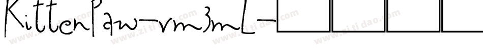 KittenPaw-vm3mL字体转换