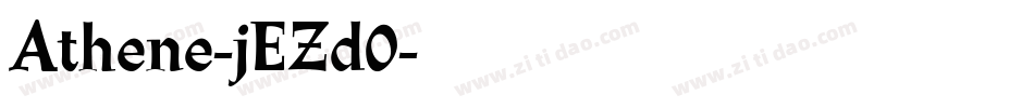 Athene-jEZd0字体转换