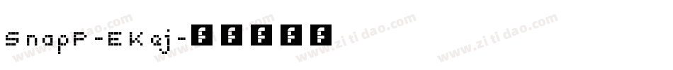 SnapP-EKej字体转换