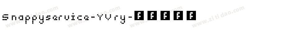 Snappyservice-YVry字体转换