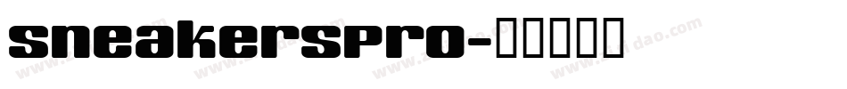 SneakersPro字体转换