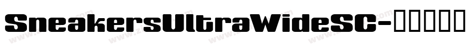 SneakersUltraWideSC字体转换