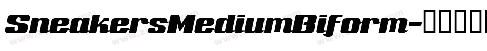 SneakersMediumBiform字体转换