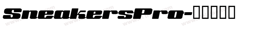 SneakersPro字体转换