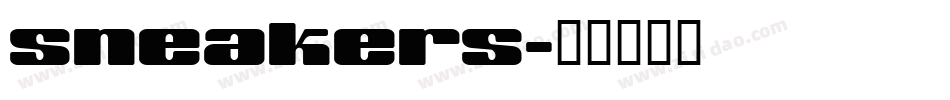 Sneakers字体转换