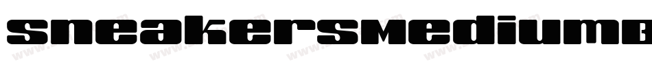 SneakersMediumBiform字体转换