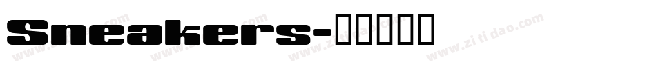 Sneakers字体转换