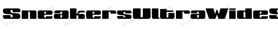 SneakersUltraWideSC字体转换